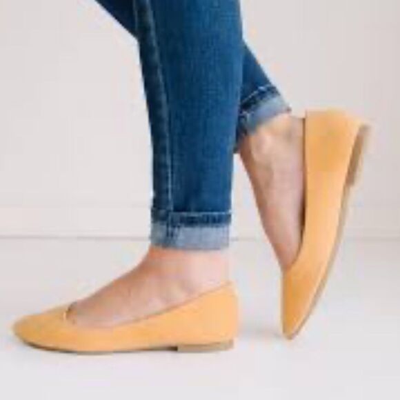UNIVERSAL THREAD ROUND TOE SLIP-ON WOMEN"S BALLET FLATS SHOE - Picture 1 of 11